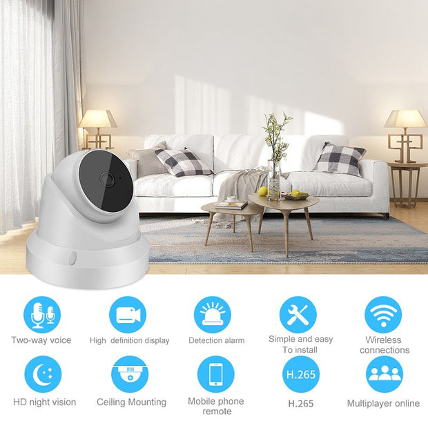 Smart PTZ Indoor Hemisphere Conch Camera